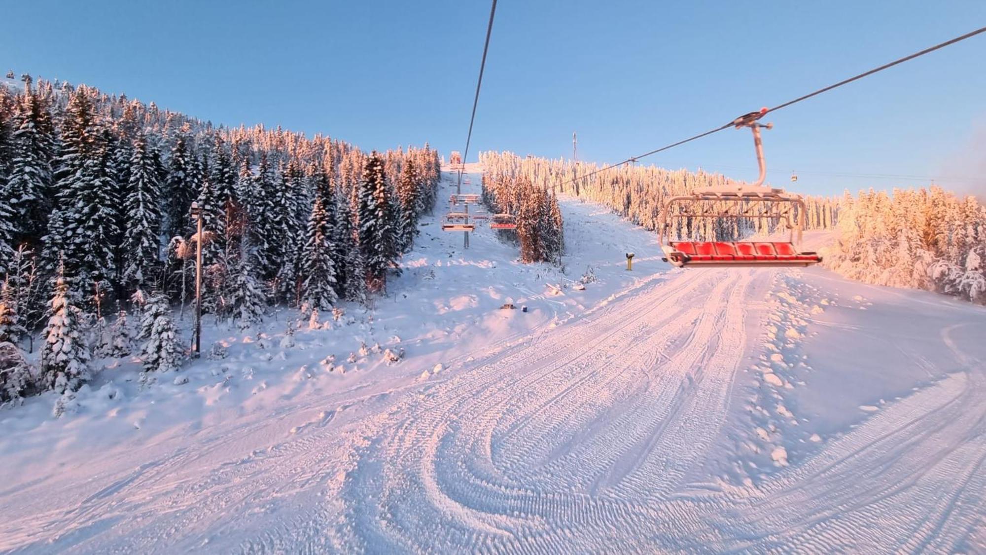 Lyxig Stuga Pa Branaesberget Sysslebäck Exterior foto